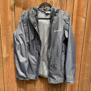 Columbia Black Arcadia II Waterproof Rain Jacket